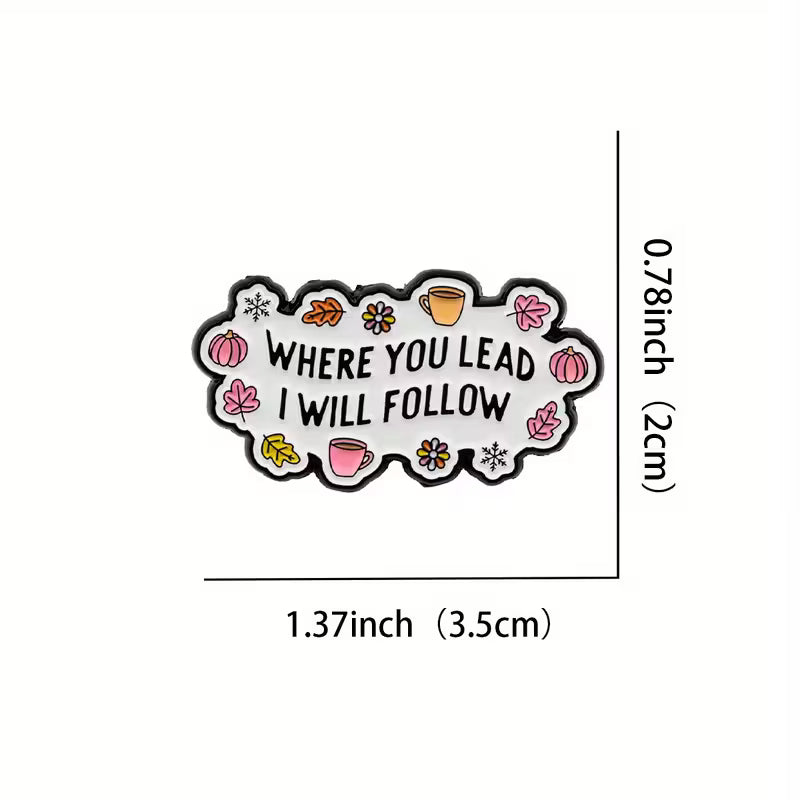 Where you lead - Pin Gilmore Girls
