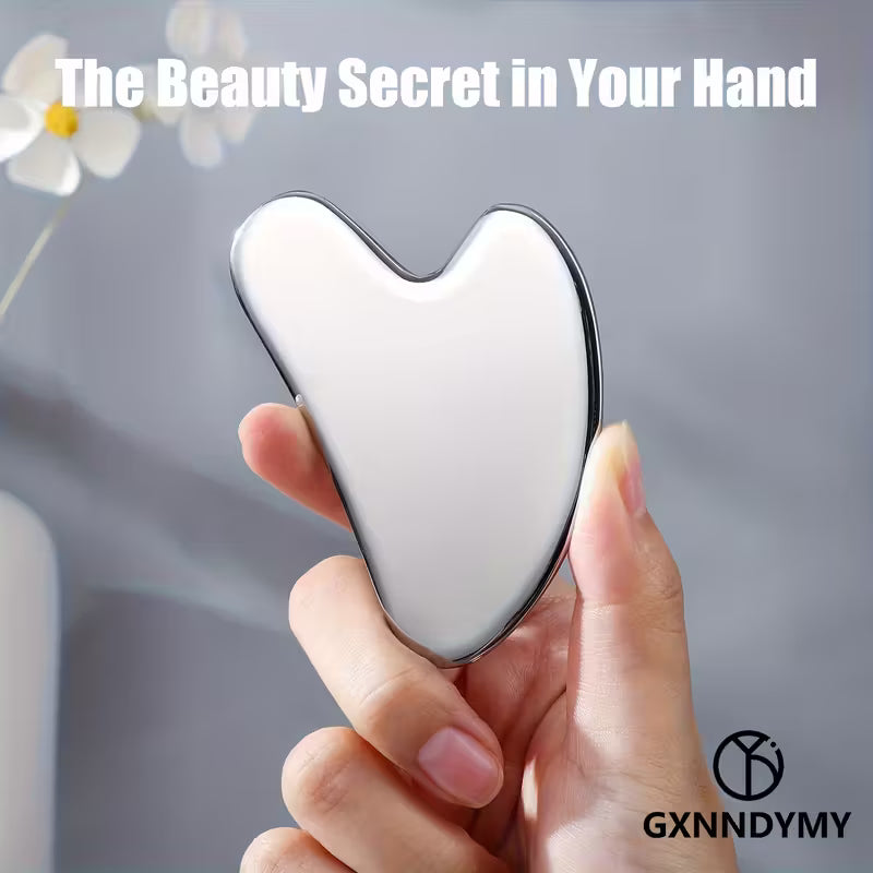 Gua Sha Facial - Acero inoxidable