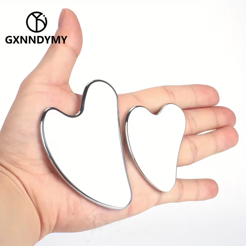 Gua Sha Facial - Acero inoxidable