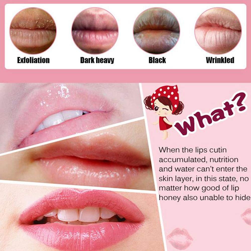 Sobre con Lip Mask | Collagen Crystal Pink Lip Care Gel Pads