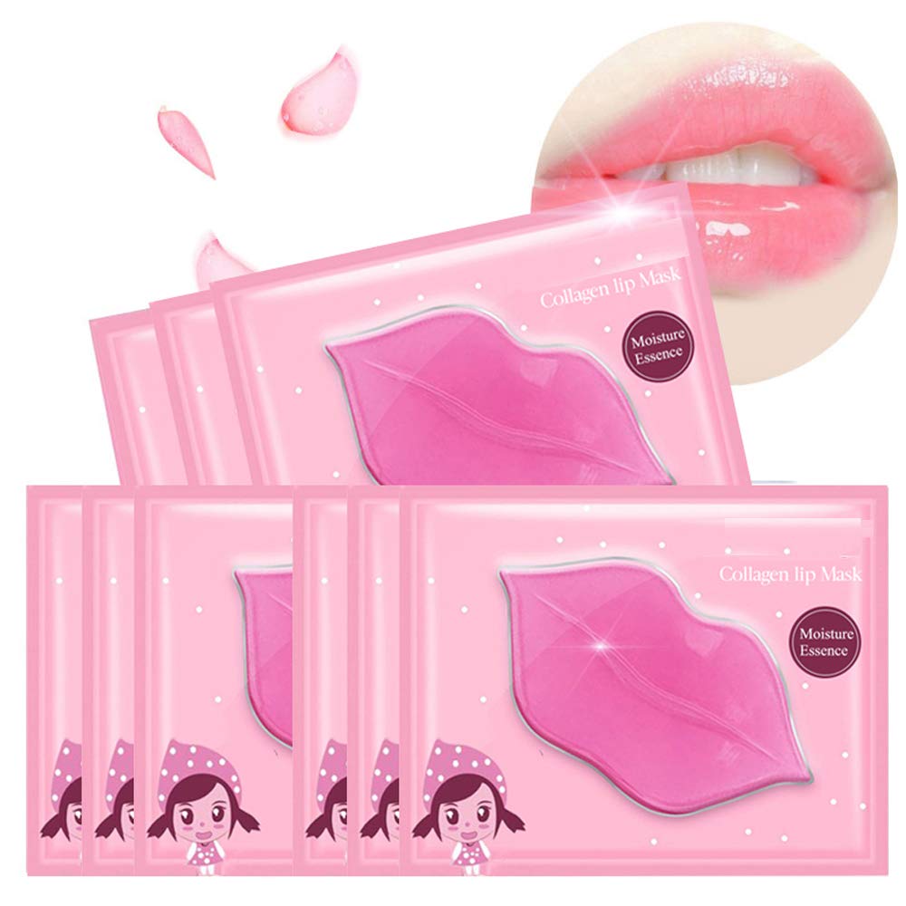 Sobre con Lip Mask | Collagen Crystal Pink Lip Care Gel Pads