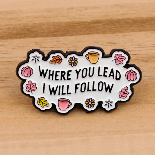 Where you lead - Pin Gilmore Girls