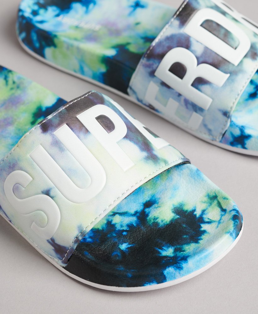 Superdry Code Tie Dye Sliders