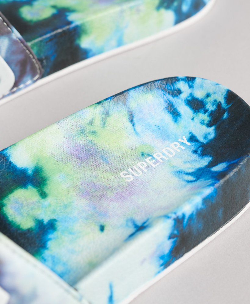 Superdry Code Tie Dye Sliders