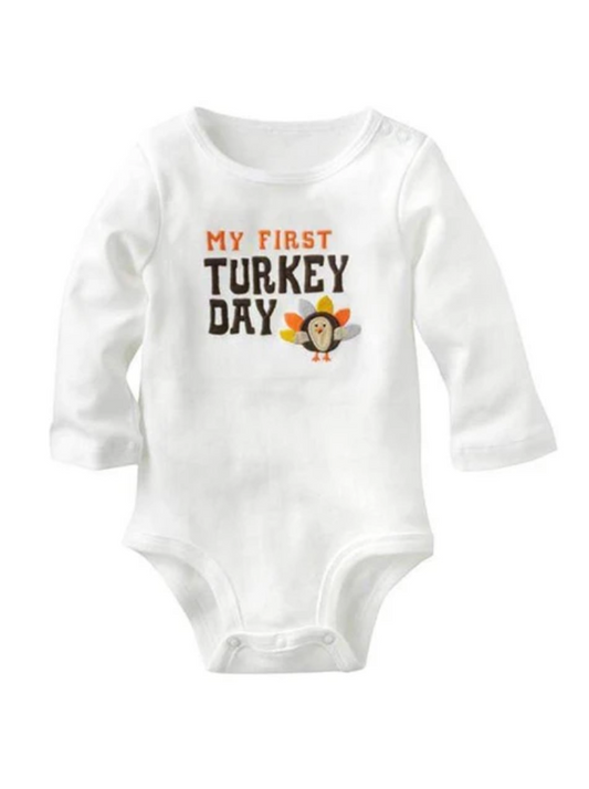 Carter's Bodysuit "My first turkey day"