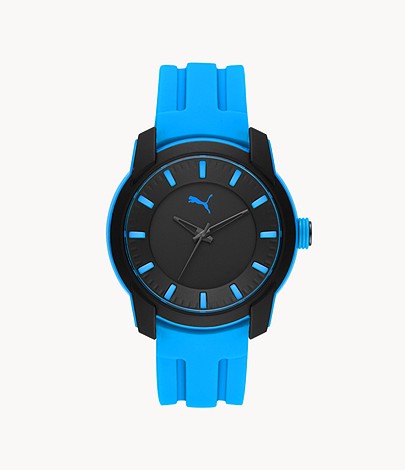 Reloj Puma Three Hand blue No incluye batería